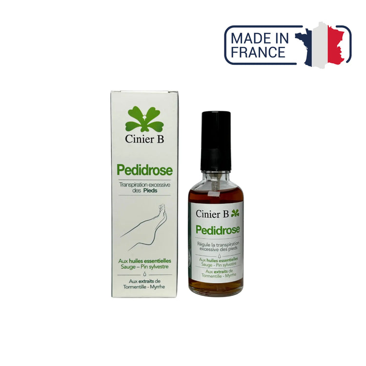Pedidrose Spray Anti-Transpirant Pieds 48h - 50 ml - Laboratoires Cinier B Laboratoires Cinier B 