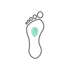Cuscinetto metatarsale - Forma a goccia - ARC - Shore 25-35 - Verde