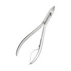Tronchesino per unghie - Taglio concavo - 13 cm - Acciaio inox - Finitura satinata - Elibasic