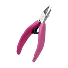 Pinza per unghie ergonomica - Fucsia - Taglio dritto - Ganasce affusolate - 13 cm - Acciaio inossidabile - Akori