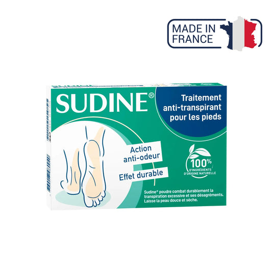 Polvere per il trattamento antitraspirante dei piedi - Sudine Laboratoire Sorifa 