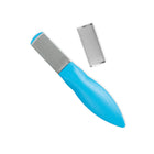Raspa per pedicure con superficie di attrito in acciaio inossidabile - 19 cm - Credo