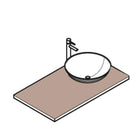 Faucet suitable for round washbasin - Ruck