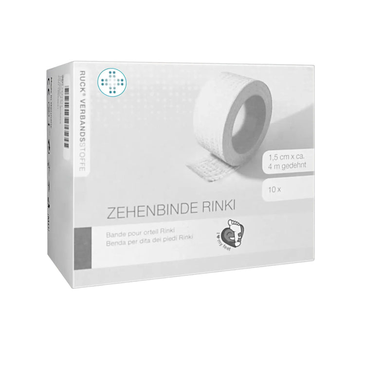 Rouleaux de bandage pour orteil Rinki - 2 tailles - Ruck Ruck 