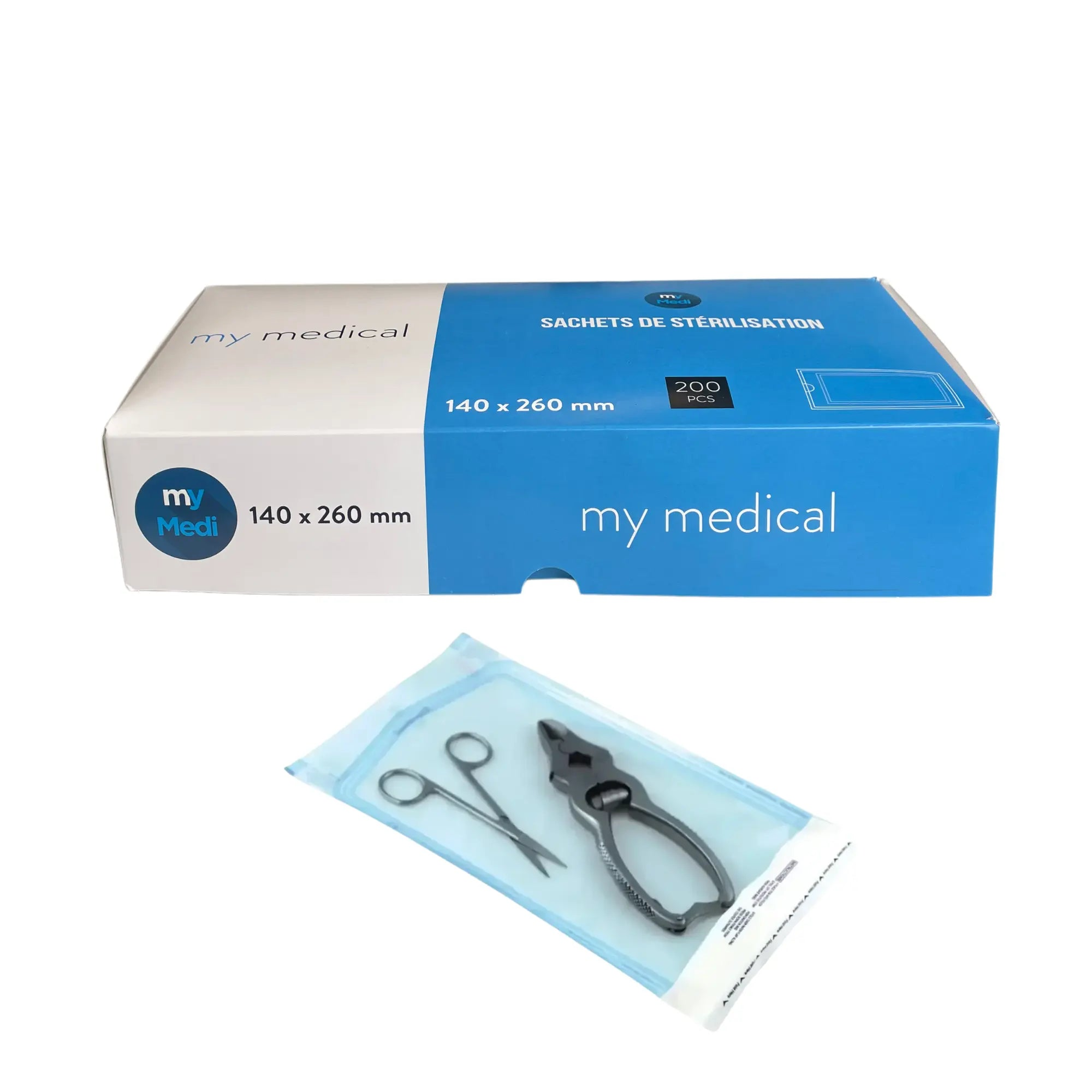 Sachets de stérilisation - My Médical My Medical  140-mm-x-260-mm