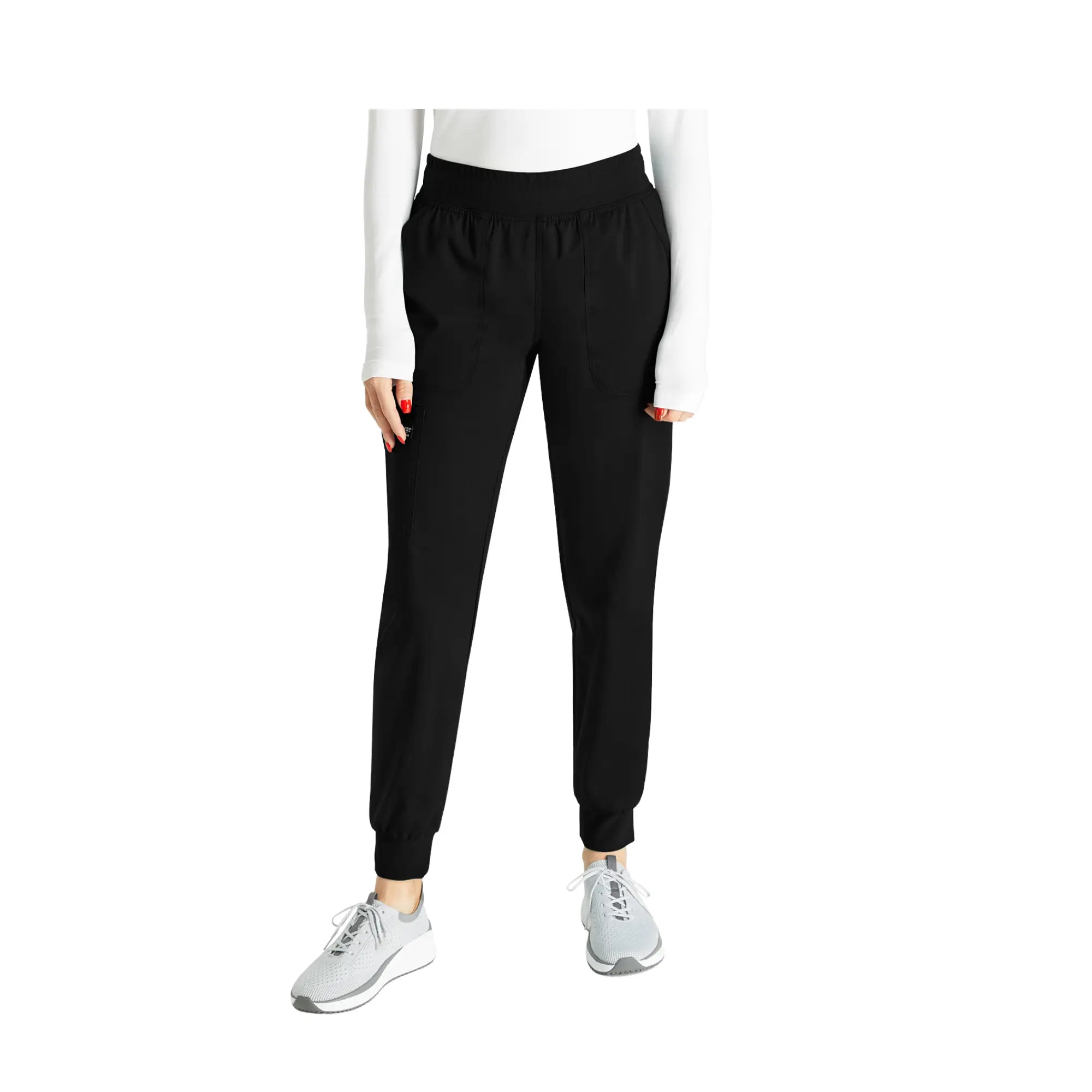 Saint-Tropez - Jogging médical élastique intégré - Femme - Cherokee Cherokee Authentic Workwear  Noir-XXXL