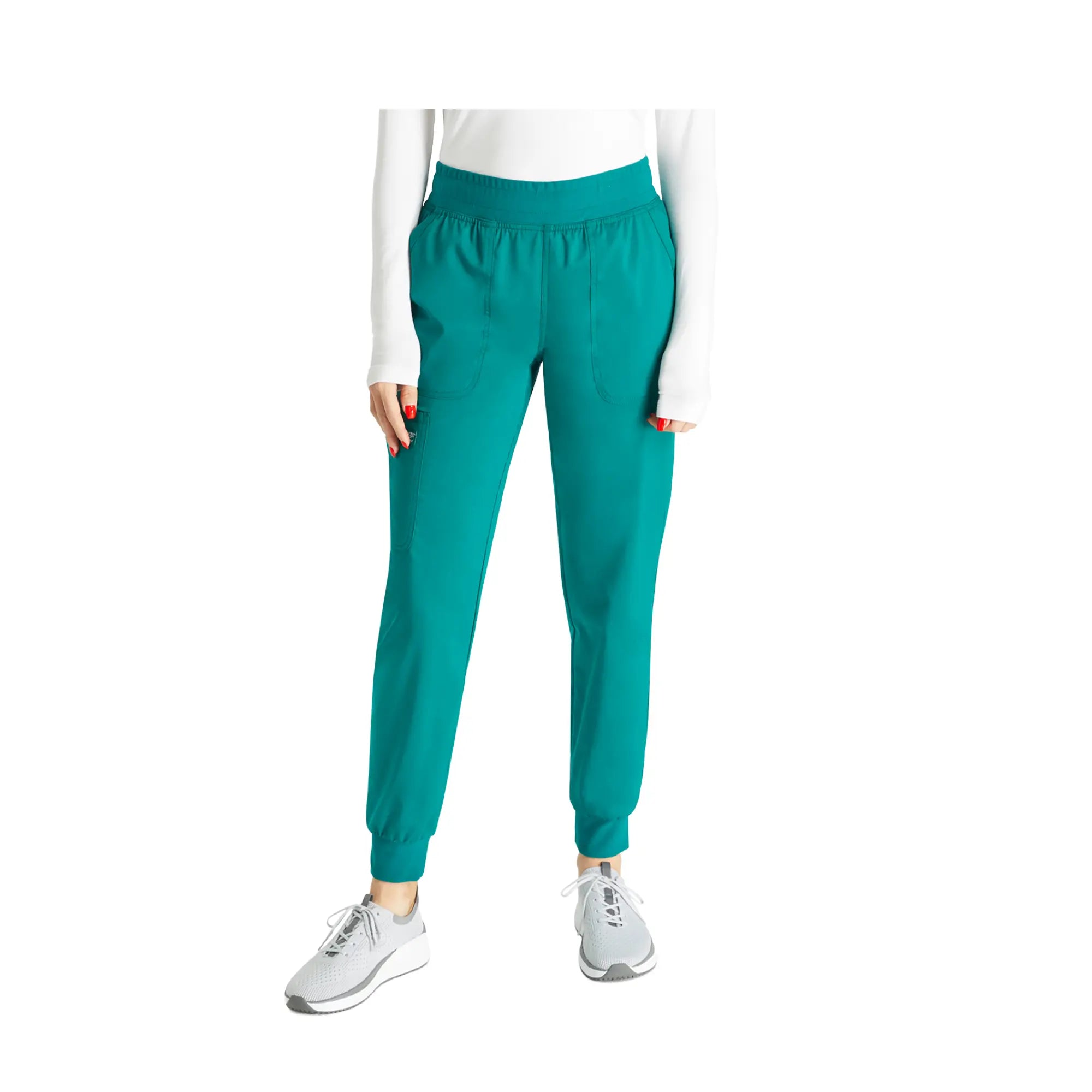Saint-Tropez - Jogging médical élastique intégré - Femme - Cherokee Cherokee Authentic Workwear  Vert-Chasseur-XXXL