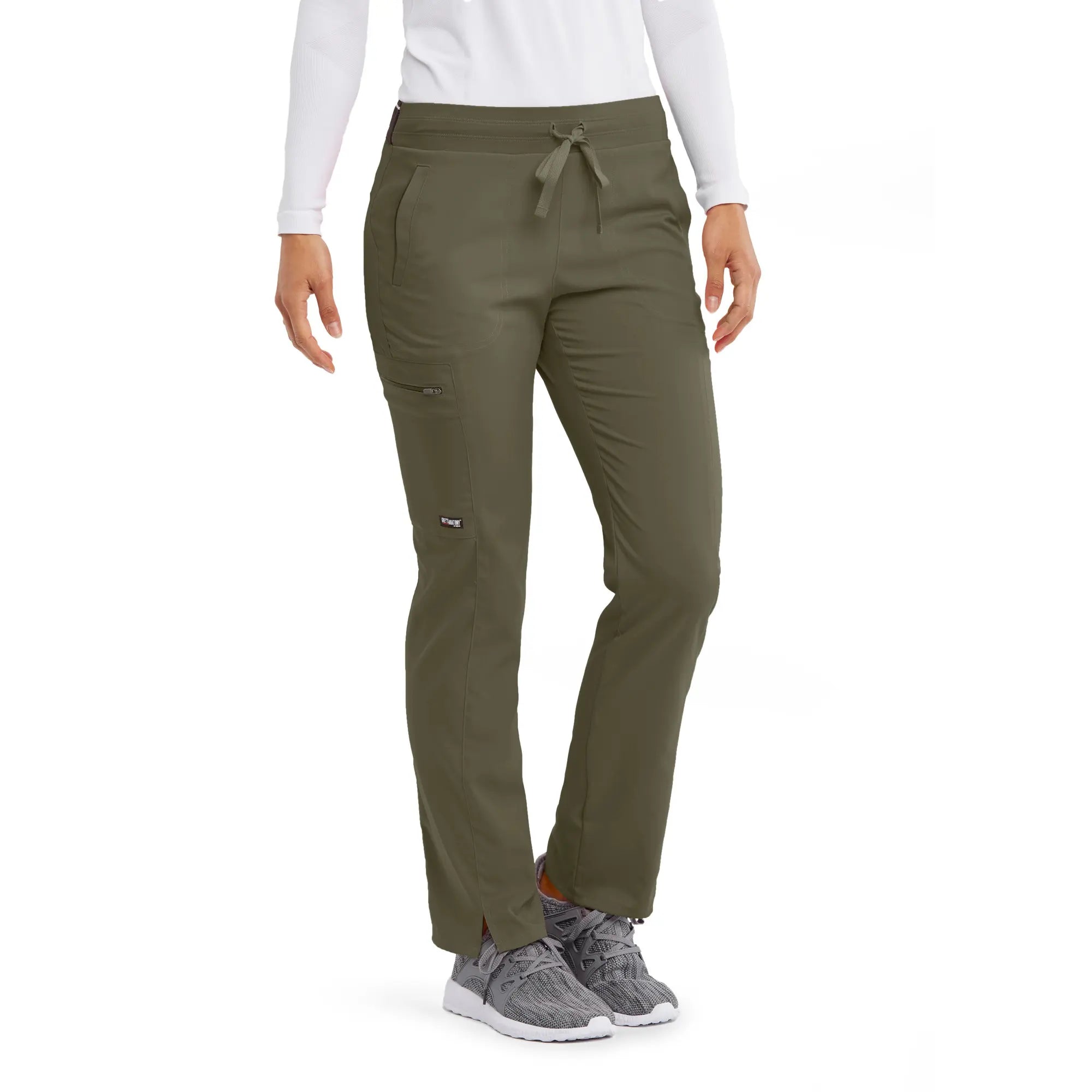 Sana - Pantalon avec cordon de serrage - Femme - Grey’s Anatomy Stretch Grey’s Anatomy  Vert Olive / XL