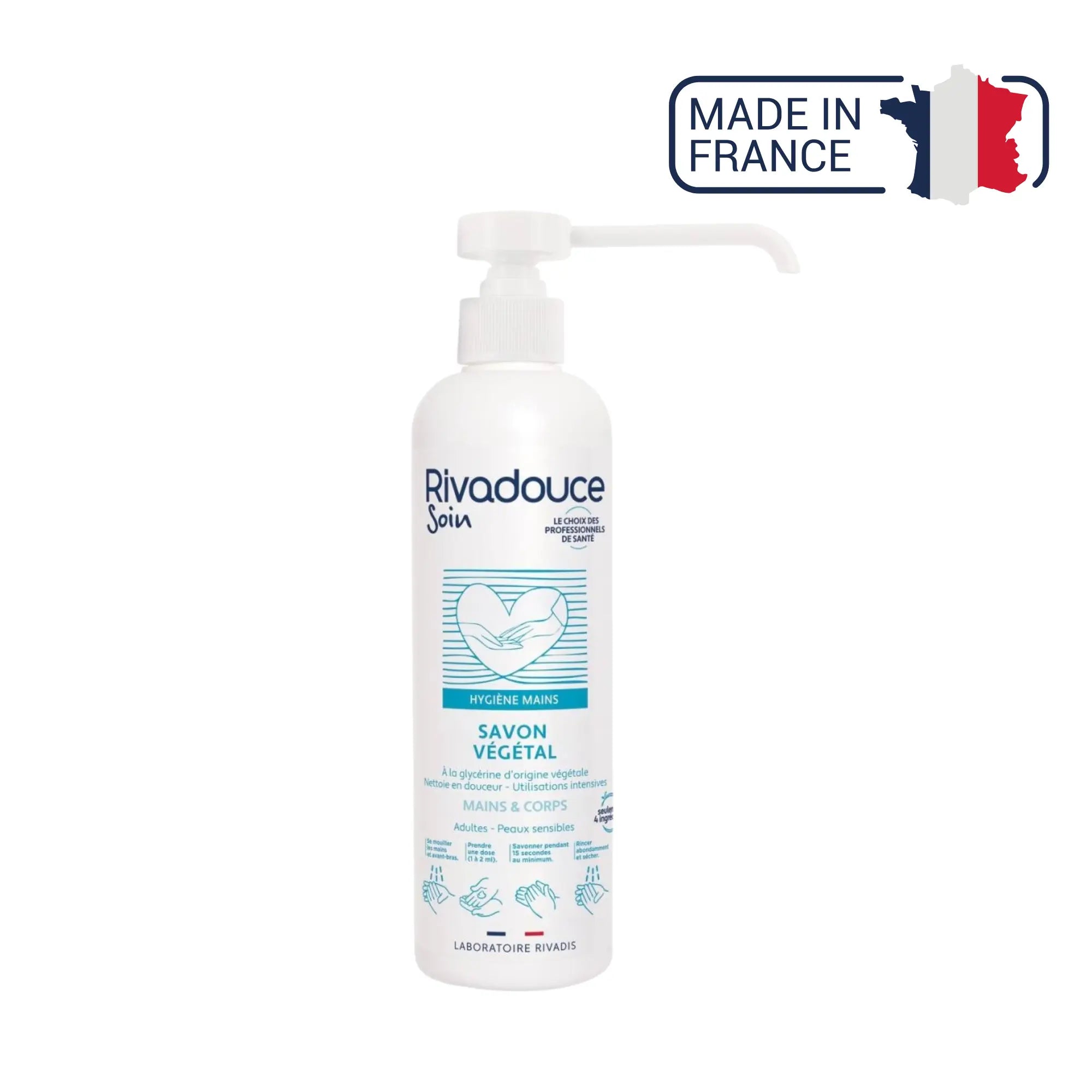 Savon Végétal - 2 contenances - Rivadouce Rivadouce 