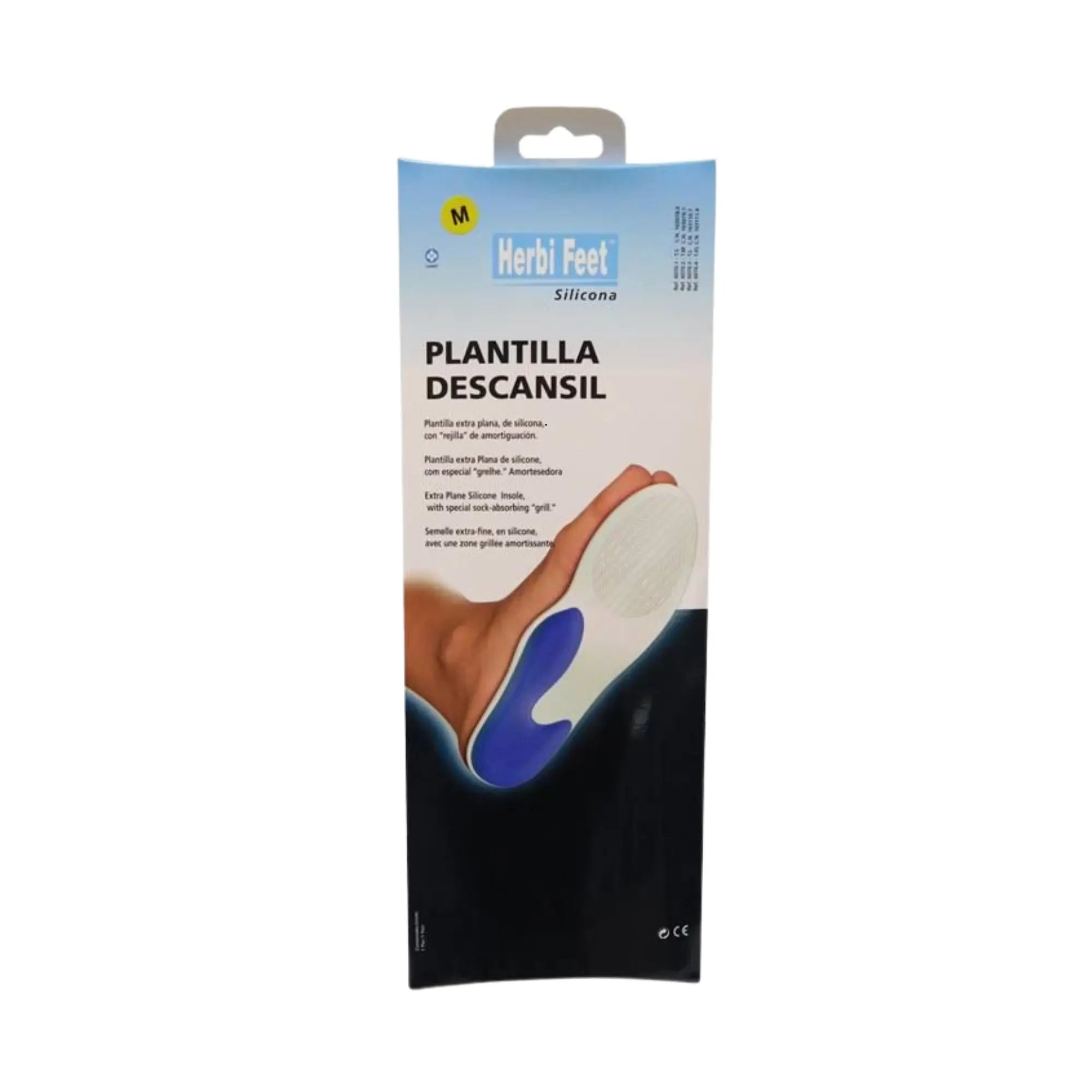Semelles de repos en gel - Disponible en plusieurs tailles - Herbifeet Herbitas 