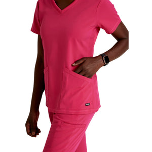 Serena - Tunique col V - Femme - Grey’s Anatomy Stretch Grey’s Anatomy 