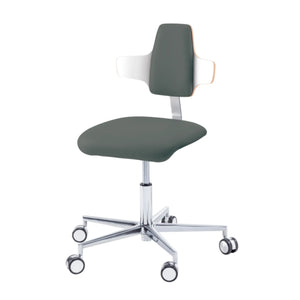 Siège praticien - COMFORT - Ruck - Dossier Napoleon My Podologie  CPL-Blanc-Pierre-Long