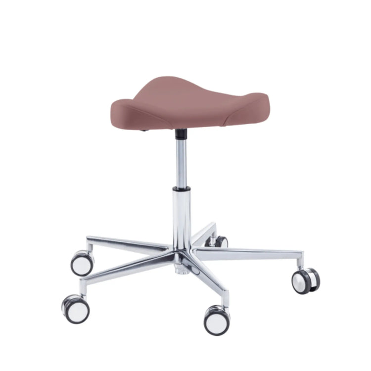 Siège praticien - TRIANGLE - Ruck - Ressort à Gaz Long Ruck  Taupe-Sans-dossier-Sans-matière