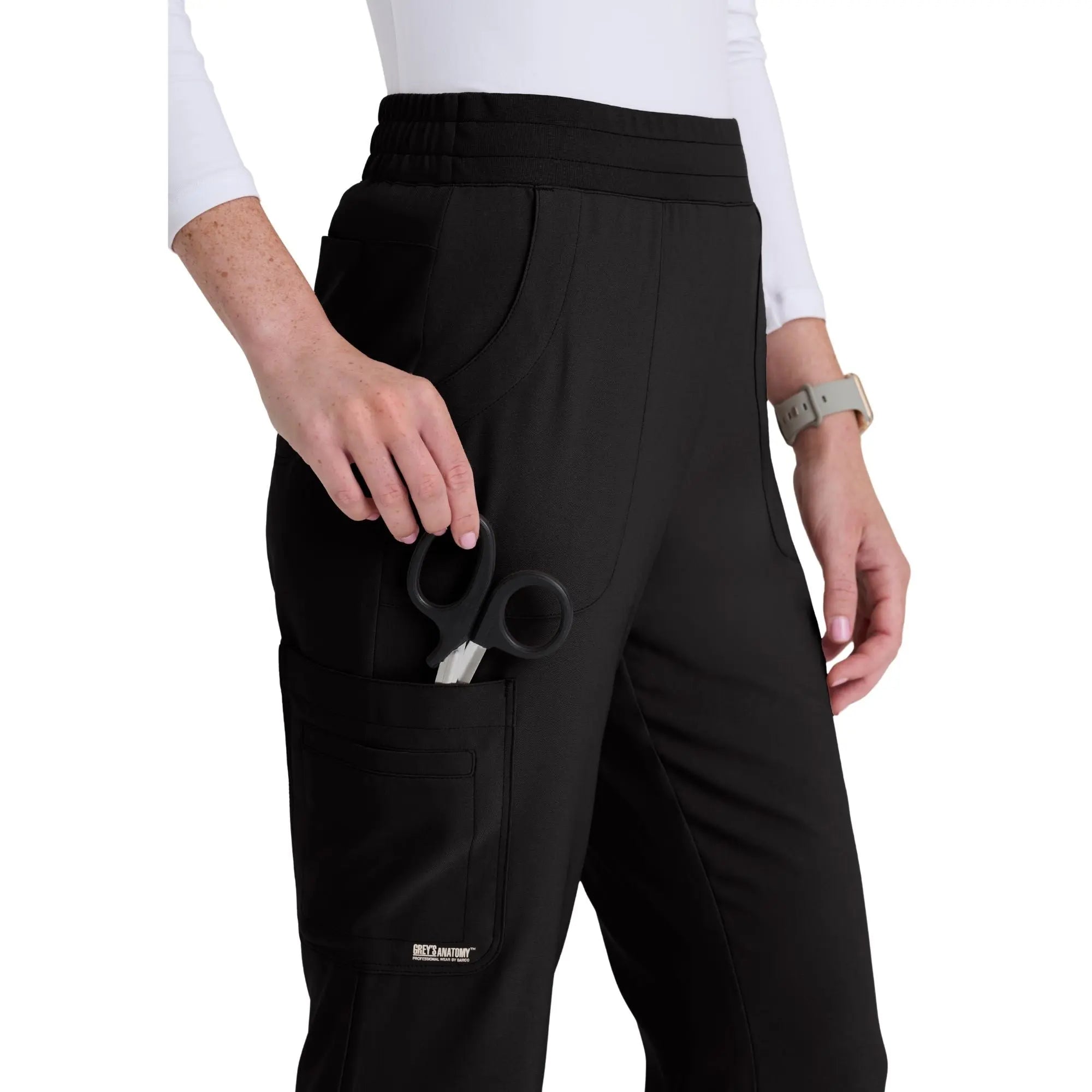 Sky - Pantaloni sanitari con elastico - Donna - Grey's Anatomy Evolve Grey's Anatomy 