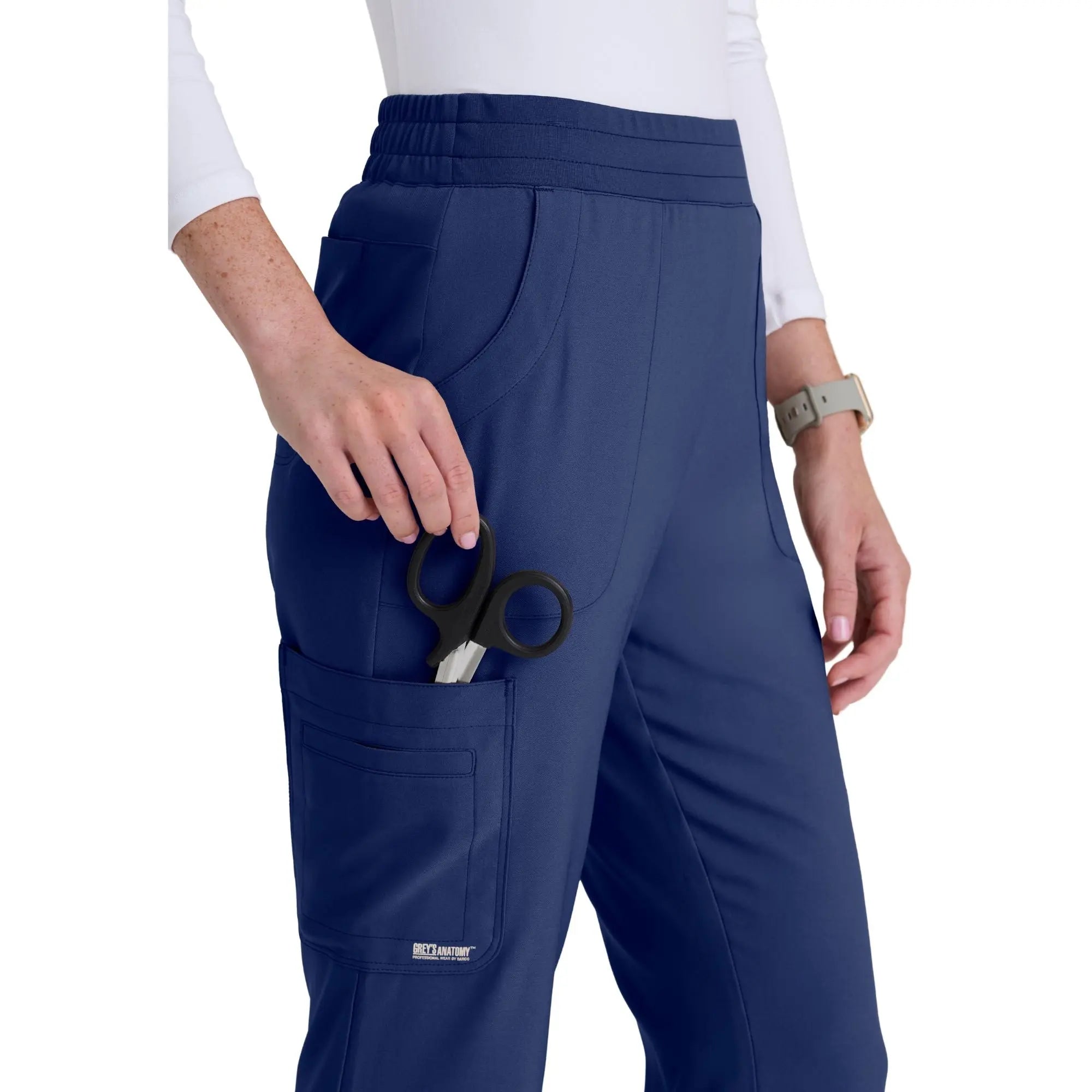 Sky - Pantaloni sanitari con elastico - Donna - Grey's Anatomy Evolve Grey's Anatomy 