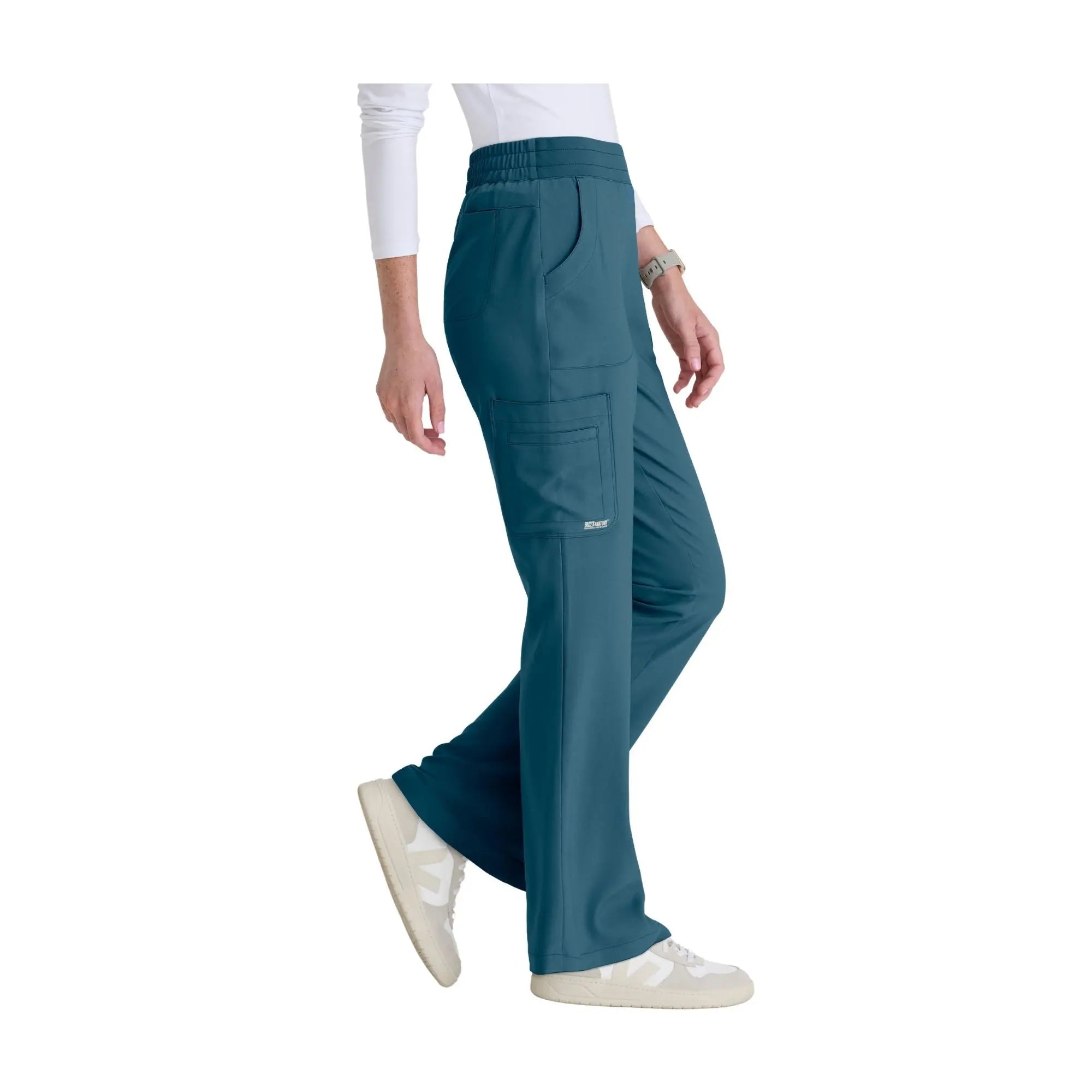 Sky - Pantaloni sanitari con elastico - Donna - Grey's Anatomy Evolve Grey's Anatomy 