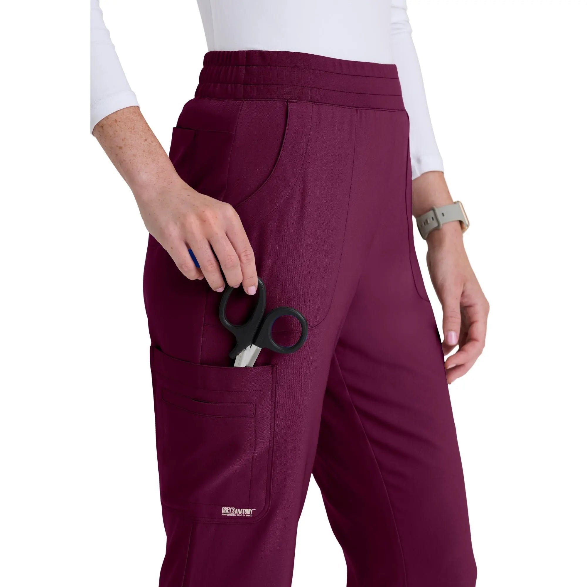 Sky - Pantaloni sanitari con elastico - Donna - Grey's Anatomy Evolve Grey's Anatomy 