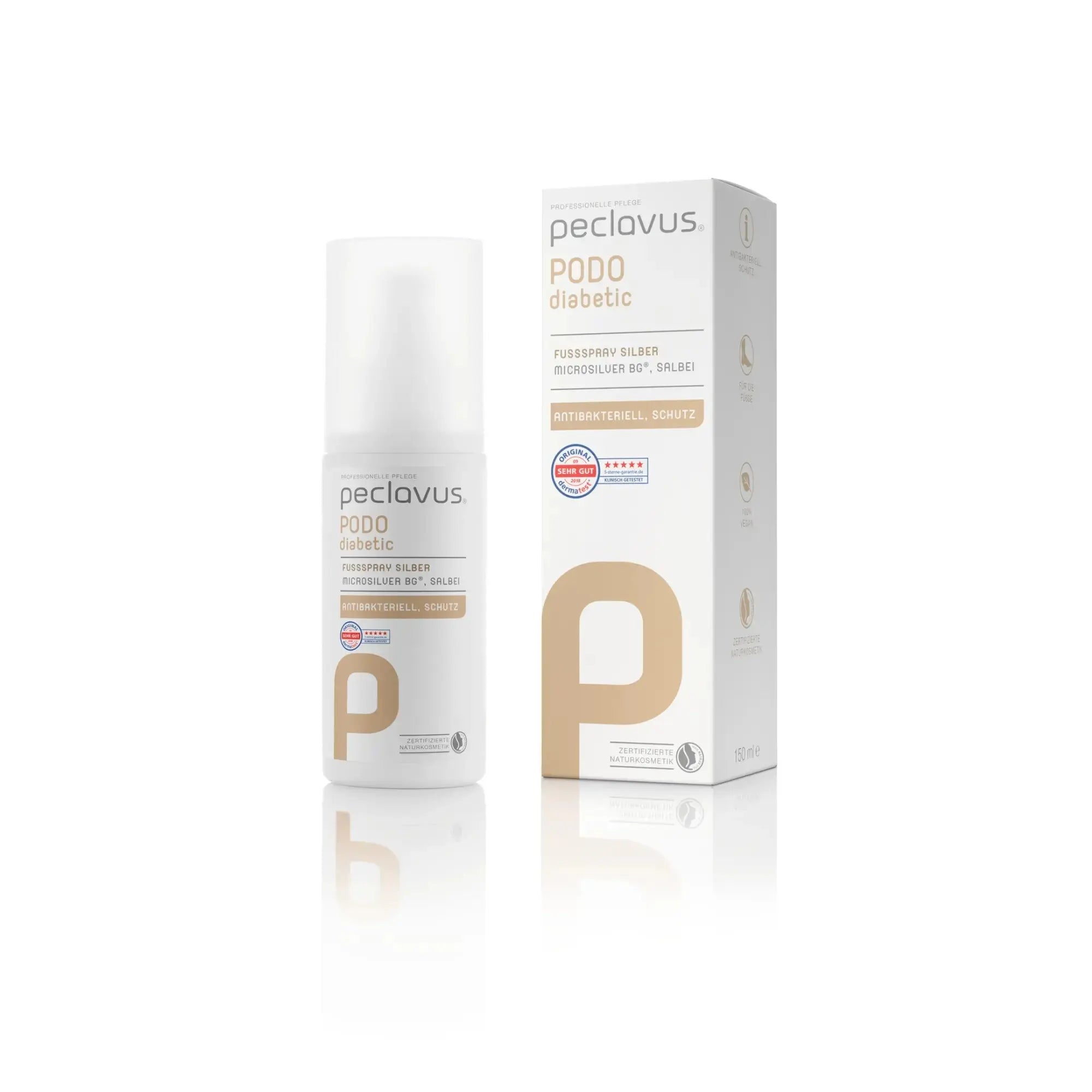 Spray piedi - Argento - 150 ml - Peclavus Peclavus 