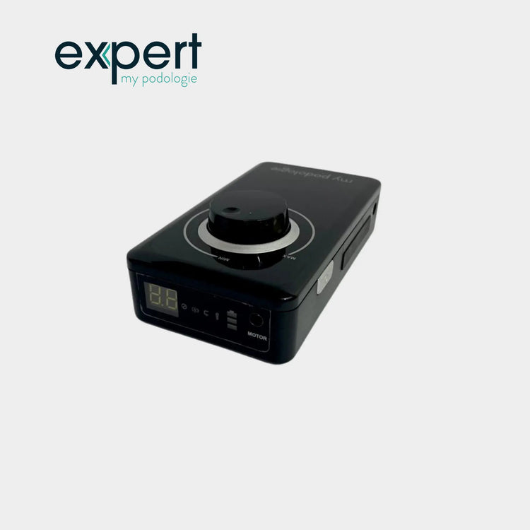 Starting pack étudiant "soins à domiciles" - 1 micromoteur Podo38S noir + 1 fraise à ongle carbure de tungstène Expert 