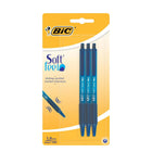Penne a sfera - blu medio 1 mm - Soft Feel - 3 pezzi - Bic