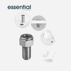 Portalampada con ingrandimento tubolare in acciaio inossidabile - Essential di My Podologie