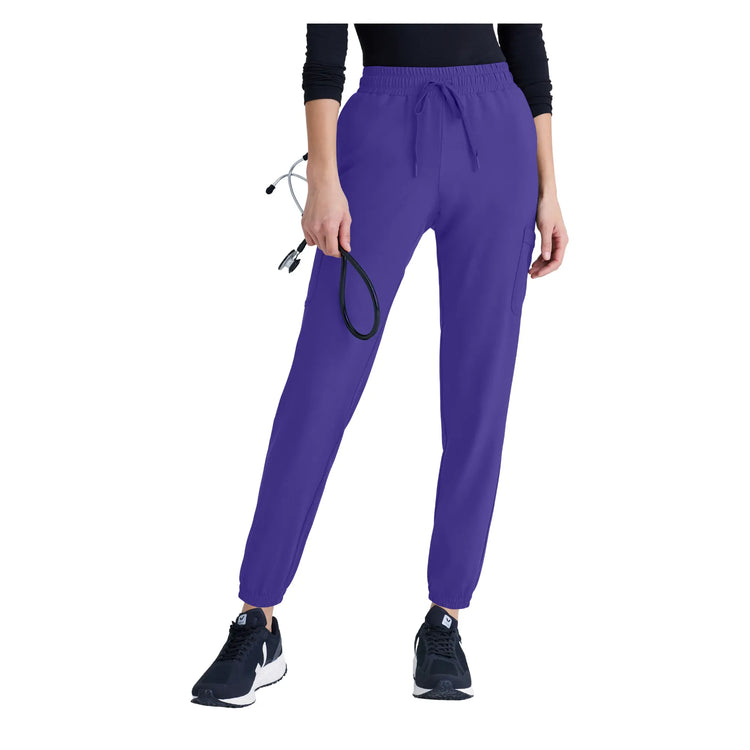 Terra - Jogging cargo avec cordon de serrage - Femme - Grey’s Anatomy Evolve Grey’s Anatomy  Raisin / XL