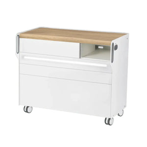 Unité de Podologie "Room Move" - Taille L - Ruck Ruck  Chêne-3-avec-LED-compartiment-micromoteur-à-droite