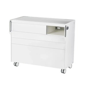 Unité de Podologie "Room Move" - Taille L - Ruck Ruck  Blanc-3-compartiment-micromoteur-à-droite-Non