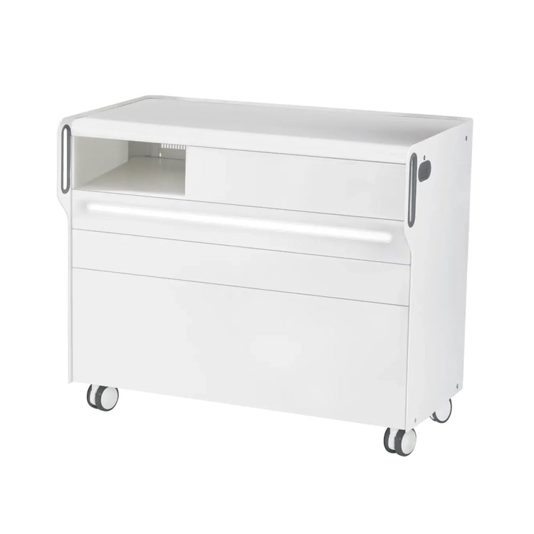 Unité de Podologie "Room Move" - Taille L - Ruck Ruck  Blanc-3-avec-LED-compartiment-micromoteur-à-gauche