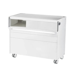 Unité de Podologie "Room Move" - Taille L - Ruck Ruck  Blanc-3-avec-LED-compartiment-micromoteur-à-gauche